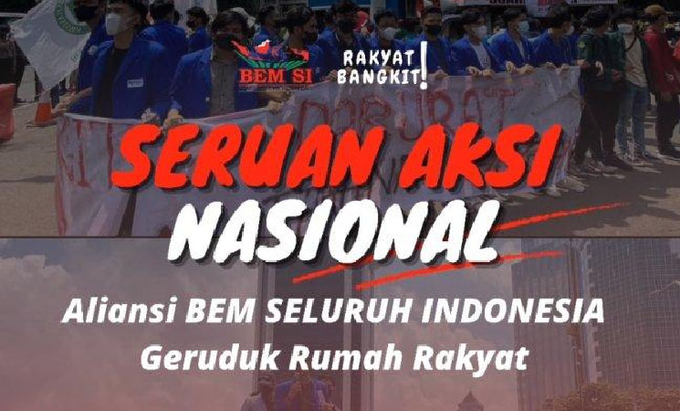 Aksi Demonstrasi BEM SI ...